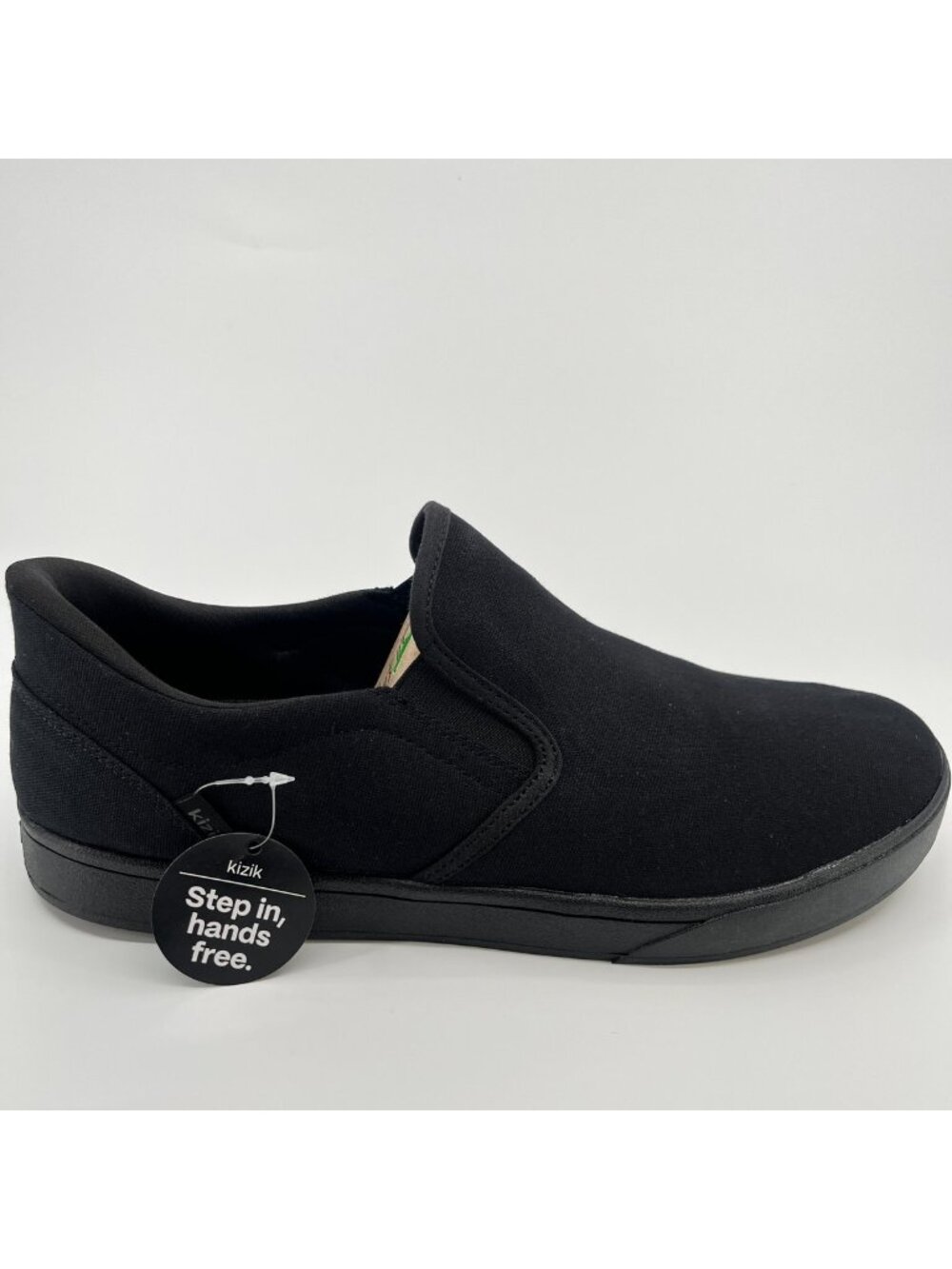 Kizik Venice Mens Size 13EE Black Athletic Slip On Hands Free Shoes Sneakers